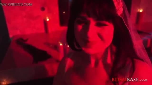 Horny bride gets nailed by a guest