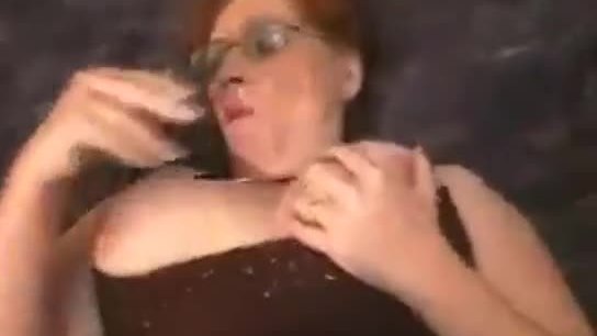 Big boobed mature smoking and fucking