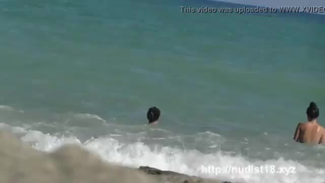 Nudist beach video of really sexy tight bitches being completely naked