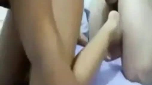 Busty blonde girl gets a facial