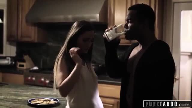 Barbara get whipped cream in her hairy pussy