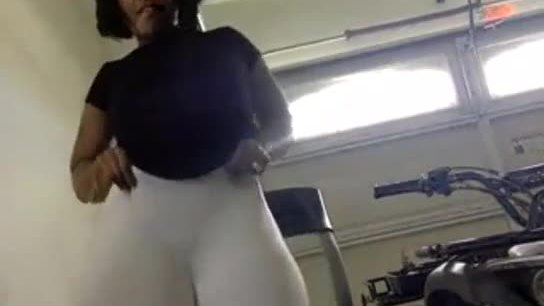 Big butt ebony webcam dance