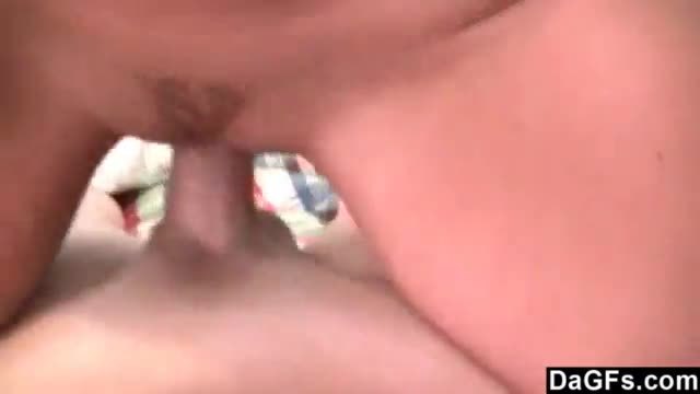 Pretty girlfriend anal tryout outdoors