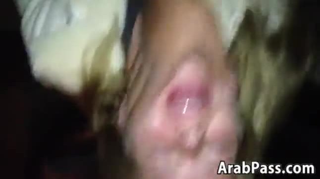 Girl loving arab cock pov