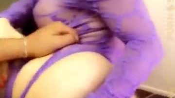 Milky load jerks julias mouth and dripped onto her big tits