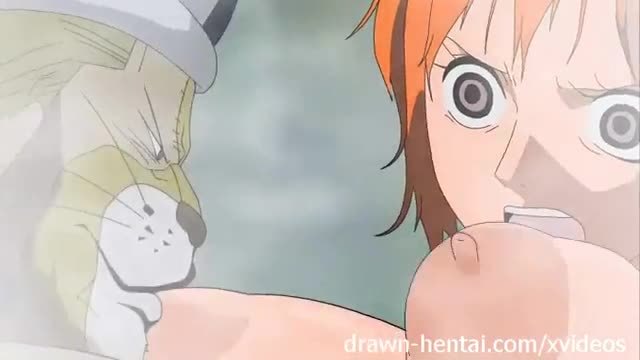 One piece porn nami in extended bath scene