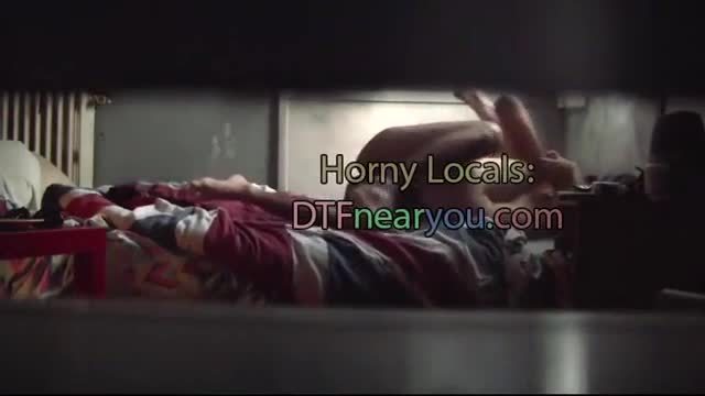 Hidden camera caught roommates fucking