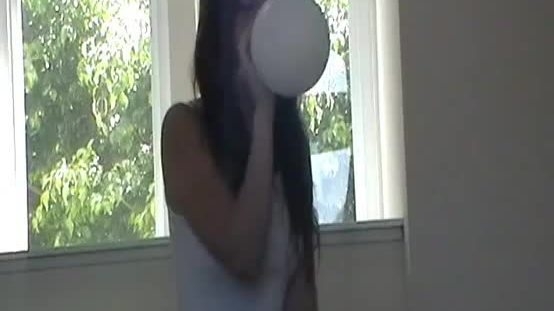 Sexy balloon popping part 3