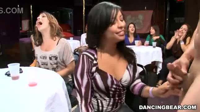 Hotties could not resist strippers sexy cocks