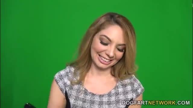 Having fun with kiki daire behind the scenes