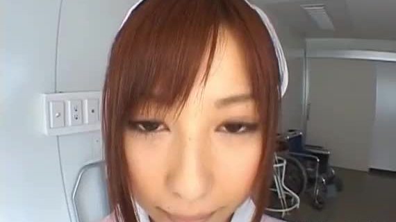 Hot asian nurse great blowjob